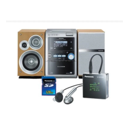 Panasonic SC-PM71SD: Manuel d'utilisation + Chat IA | Fixfr