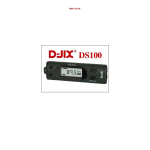 D-JIX DS100 Mode d'emploi