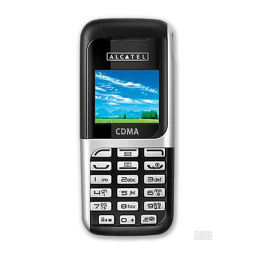 Alcatel OT-E105C Manuel d'Utilisateur | AI Chat & PDF Access | Fixfr