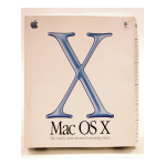 Apple Mac OS X v10.0 Manuel utilisateur