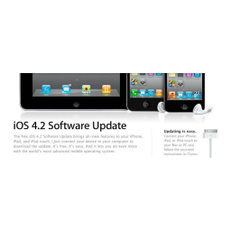 Apple iPad iOS 4.2 Manuel utilisateur | Fixfr