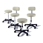 Midmark 270 Series Stools Guide d'installation