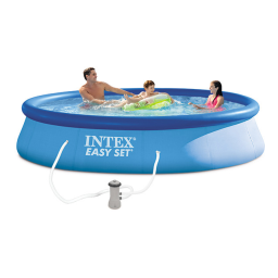 Castorama Piscine autoportante Intex Easy Set ø3,96 m + Gonfleur à main Manuel utilisateur | Fixfr