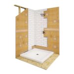 Schluter Systems KBKIT Kerdi Orange Styrene Shower Kit Manuel utilisateur