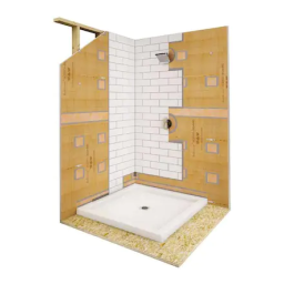 Schluter Systems KBKIT Kerdi Orange Styrene Shower Kit Manuel utilisateur | Fixfr