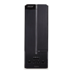 Acer Aspire XC-105 Manuel du propriétaire | Fixfr