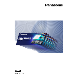 Panasonic VWDTA29 Operating instrustions | Fixfr