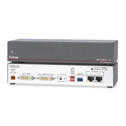 Extron DVI 201xi Tx spécification | Fixfr