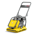 Wacker Neuson WPP1540Aw Single direction Vibratory Plate Manuel utilisateur