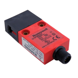 Honeywell Série GKM Fin de course miniature de sécurité avec interverrouillage à clé Fiche technique | Fixfr