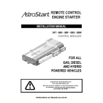 AstroStart STS-100 Owner's Manual