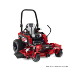 Toro Z400 Z Master, With 122cm TURBO FORCE Side Discharge Mower Riding Product Manuel utilisateur