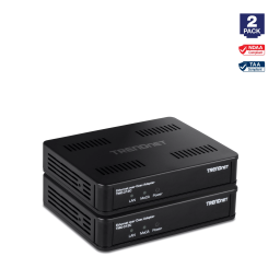 Trendnet TMO-312C2K Ethernet over Coax 2.5Gbps Adapter (2-Pack) Fiche technique | Fixfr