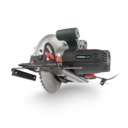 Powerplus POWP4010 CIRCULAR SAW 1300W 190MM Manuel du propriétaire | Fixfr