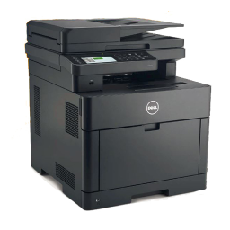 Dell H625cdw Cloud MFP Laser Printer electronics accessory Manuel utilisateur | Fixfr