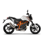 KTM 690 Duke MY 2012 Naked Bike Manuel utilisateur