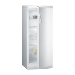 Gorenje F6245W Manuel utilisateur | Fixfr