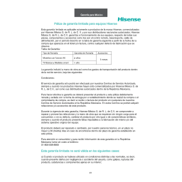 Hisense Electric W9HLCDD0070 Part15Subpart B-LED LCD TV Manuel utilisateur | Fixfr