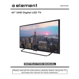ANHUI KONKA ELECTRONIC 2AHCK-ELST4316S 43inch FHD Digital LED TV Manuel utilisateur | Fixfr