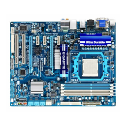 Gigabyte GA-890GPA-UD3H Motherboard Manuel du propriétaire | Fixfr