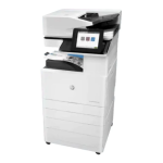 HP Color LaserJet Managed MFP E77822-E77830 series Manuel utilisateur