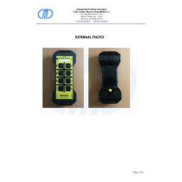 Autec s.r.l. OQA-LKNLA1CM Transceiverunit Manuel utilisateur | Fixfr