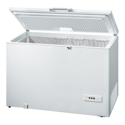 Bosch GCM34AW30 Freezer Manuel utilisateur | Fixfr