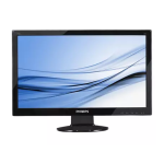 Philips 246EL2SB/00 Moniteur LED avec commande tactile Manuel utilisateur