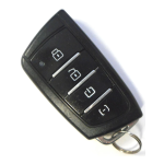 Fortin Auto Radio 2ACKU-R1W04FM KeyFob Manuel utilisateur