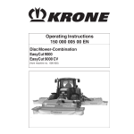 Krone EasyCut 5310_6210_CV Mode d'emploi