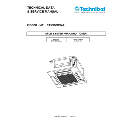 TECHNIBEL 387106020 UnitÃ©s intÃ©rieures cassette 4 voy Mode d'emploi | Fixfr