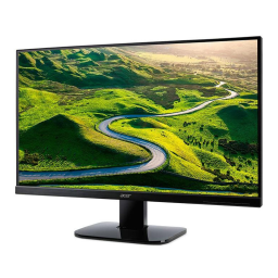 Acer KA270H Monitor Guide de démarrage rapide | Fixfr