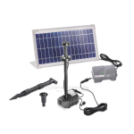 esotec 101922 Solar Teichpumpenset 8/380 LED Professional Mode d'emploi