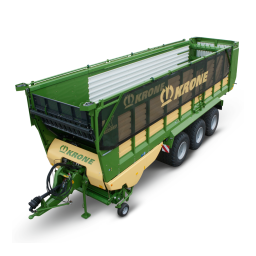 Krone ZX 560 GL Mode d'emploi | Fixfr