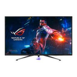 ROG Swift PG43UQ: Manuel d'utilisation + Chat IA | Fixfr