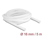 DeLOCK 20809 Braided Sleeve self-closing 5 m x 16 mm white Fiche technique