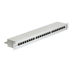 DeLOCK 66794 10&Prime; Fiber Optic Patch Panel 12 Port SC Duplex aqua 1U grey Fiche technique