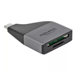 DeLOCK 64117 USB Type-C&trade; Card Reader for SD / MMC + Micro SD memory cards &ndash; compact design Fiche technique