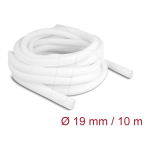 DeLOCK 20815 Braided Sleeve self-closing 10 m x 19 mm white Fiche technique