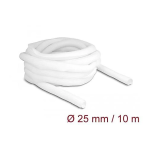 DeLOCK 20816 Braided Sleeve self-closing 10 m x 25 mm white Fiche technique