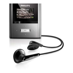 Philips SA2RGA04KS Manuel du propriétaire | Fixfr