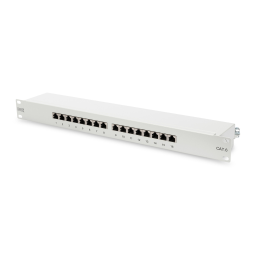 DeLOCK 43387 19″ Fibre Patch Panel 24 port LC Duplex green Fiche technique | Fixfr