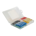 DeLOCK 20867 Heat shrink tube assortment box, shrinkage ratio 4:1 single wall and dual wall Fiche technique