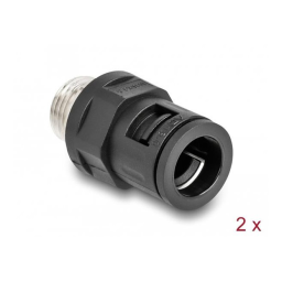 DeLOCK 60457 Cable protection sleeve 1 m x 13 mm black Fiche technique | Fixfr