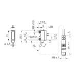 Baumer O200.ZR-PV1T.72NV/E026_H006 Diffuse sensor Fiche technique