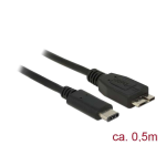 Delock 86793 C&acirc;ble Plat USB : Chat IA &amp; PDF