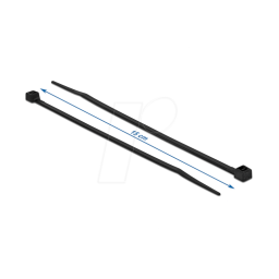 DeLOCK 19235 Cable tie heat resistant L 150 x W 3.6 mm black 100 pieces Fiche technique | Fixfr