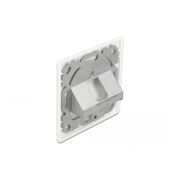 DeLOCK 86981 Keystone Wall Outlet 1 port Fiche technique | Fixfr