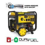 Champion Power Equipment 201078 8000-Watt Electric Start Dual Fuel Generator with CO Shield&reg; Guide de d&eacute;marrage rapide