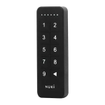 Nuki KEYPAD Accessoire serrure connect&eacute;e Product fiche